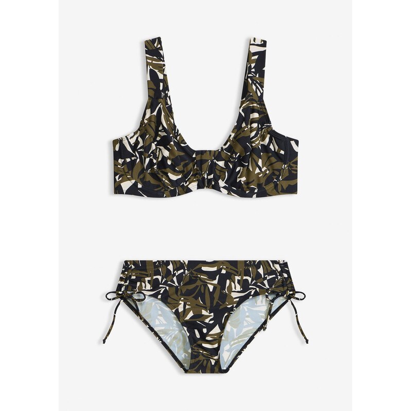 bonprix Bikiny minimizer (2-dielne), vystužené ramienka, farba biela 67879339