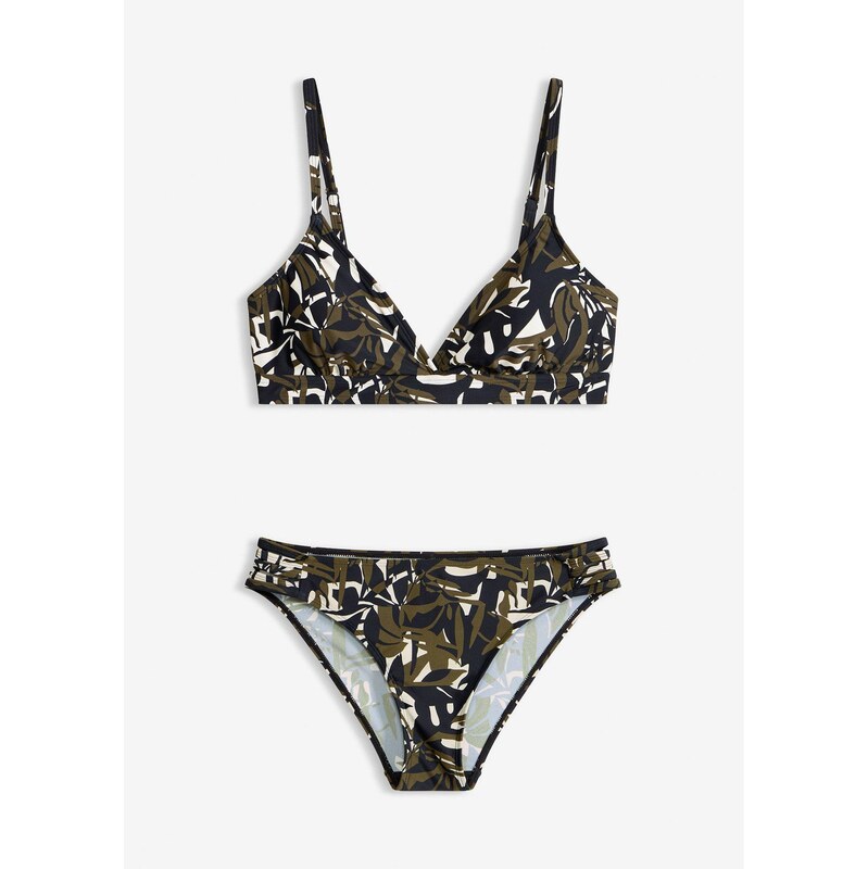 bonprix Bikiny (2-dielne) s prekríženými ramienkami, farba biela 67879343