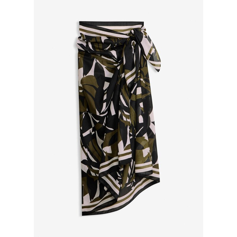 bonprix Plážové pareo, farba čierna 67879366