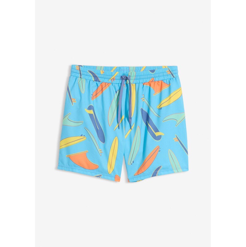 bonprix Kúpacie šortky, farba modrá 67879422