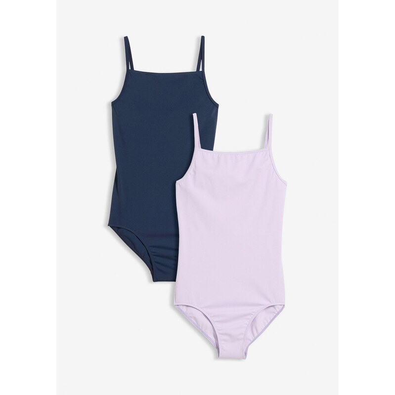 bonprix Jednodielne plavky (2 ks), farba modrá 67879425