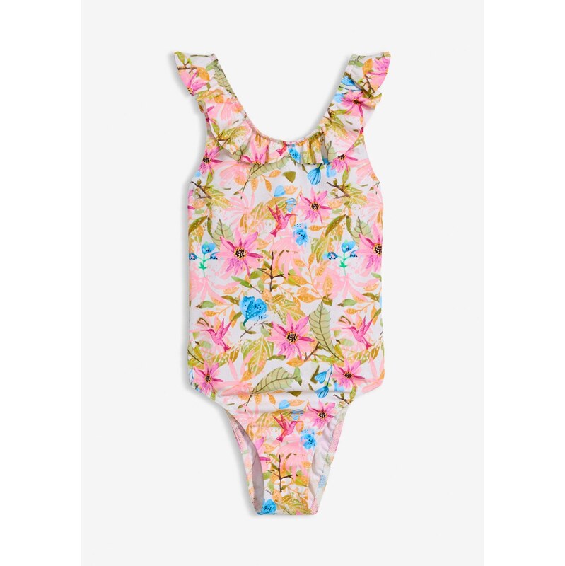 bonprix Jednodielne plavky, farba biela 67879420