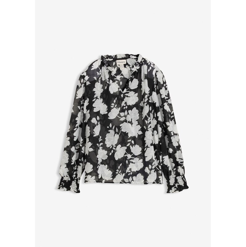 bonprix Tuniková blúzka, farba čierna 67879512