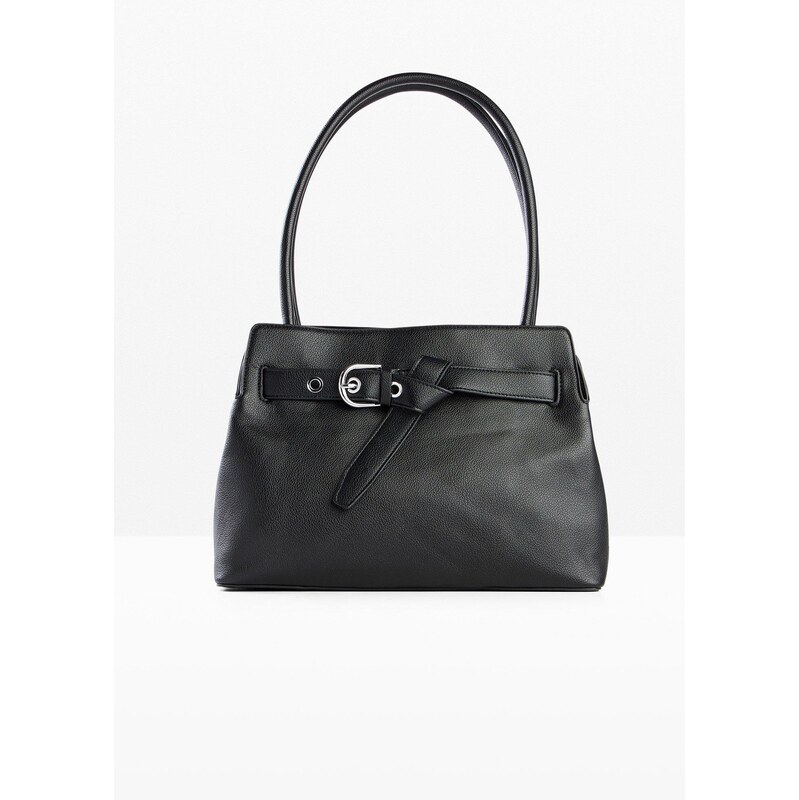 bonprix Kabelka s prackami, farba čierna 67879569