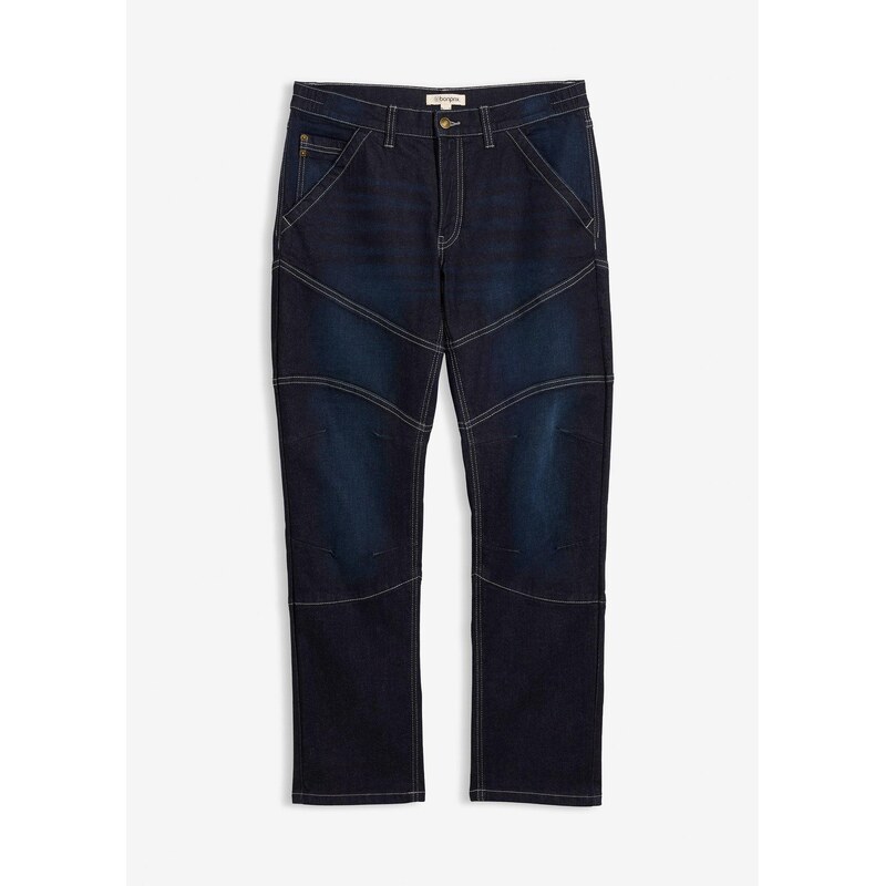 bonprix Regular-Fit džínsy, strečové, s komfortným pásom, rovné, farba 67879755