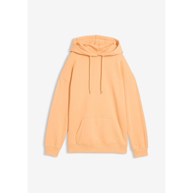 bonprix Mikina s kapucňou, oversize, farba oranžová 67879767