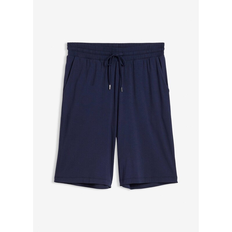bonprix Džersejové bermudy, farba modrá 67879834