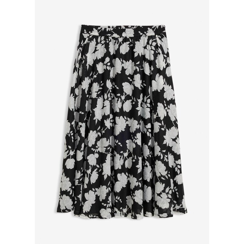 bonprix Maxi sukňa, farba čierna 67879878