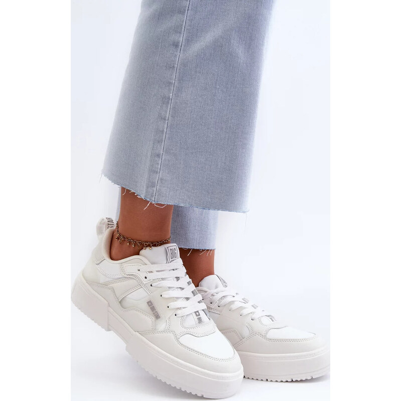 Biele dámske tenisky Big Star Memory Foam System 67883220