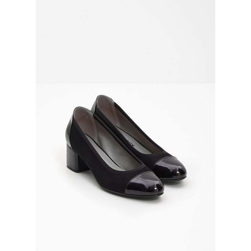 bonprix Lodičky s blokovým podpätkom, farba čierna 67880003