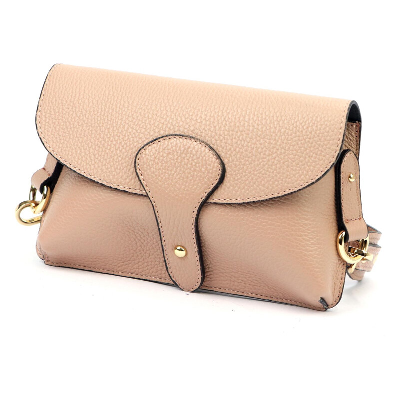 Kožená kabelka Luka ružová KZ2257748 67884524