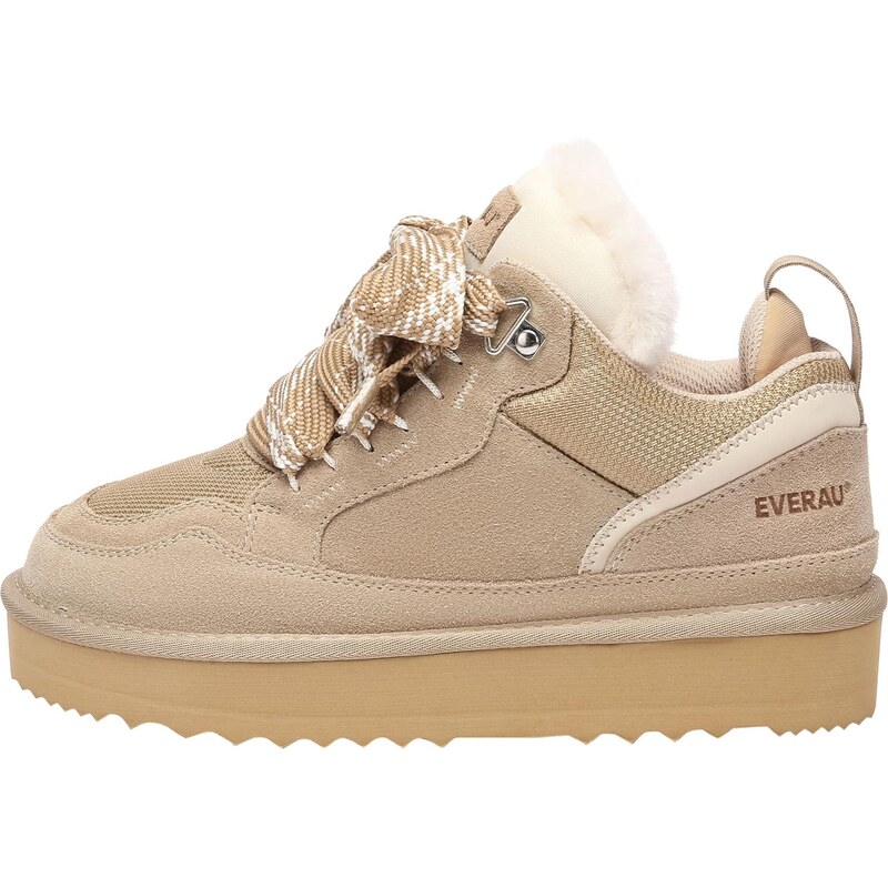 Everau Nízke tenisky Marbled svetlobéžová 67890305