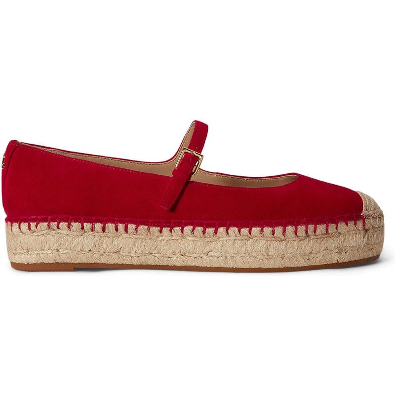 Lauren Ralph Lauren Espadrilky LUIZE červená 67890332