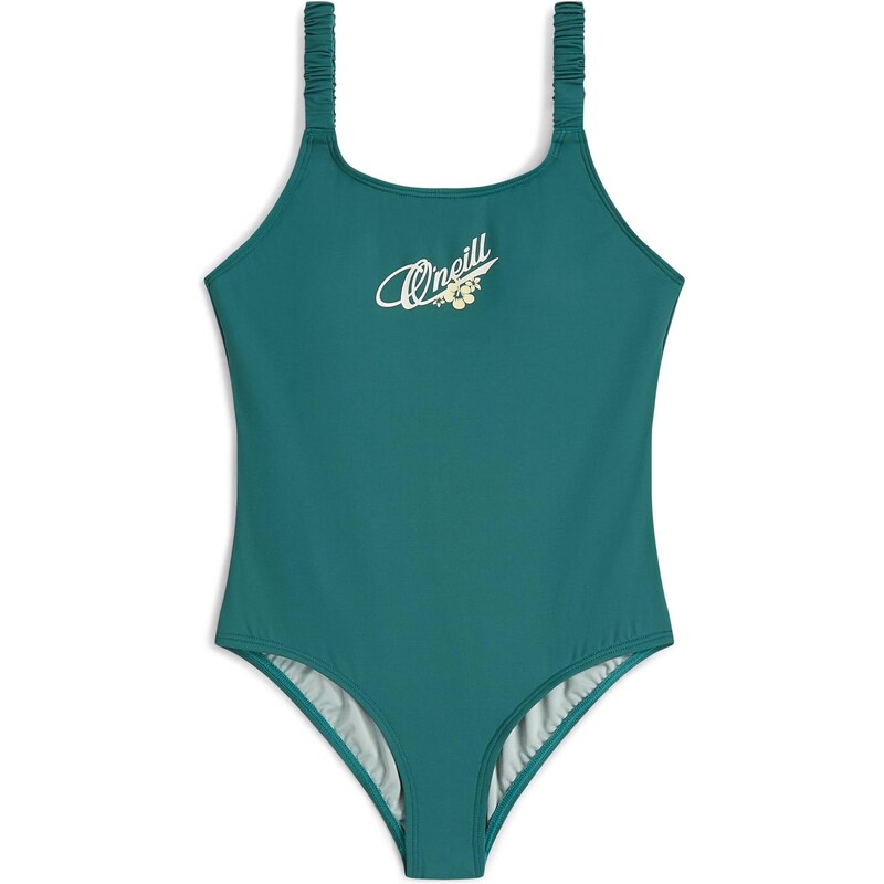 ONEILL Jednodielne plavky Holiday tmavozelená / biela 67890347