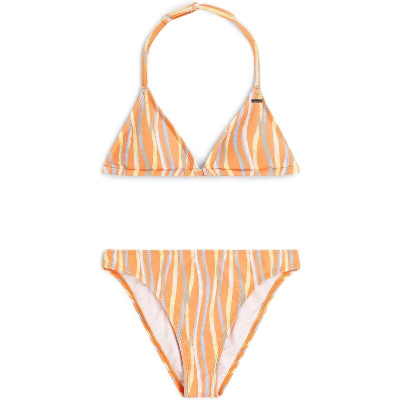 ONEILL Bikiny Essentials pastelovo žltá / sivá / marhuľová / biela 67890362
