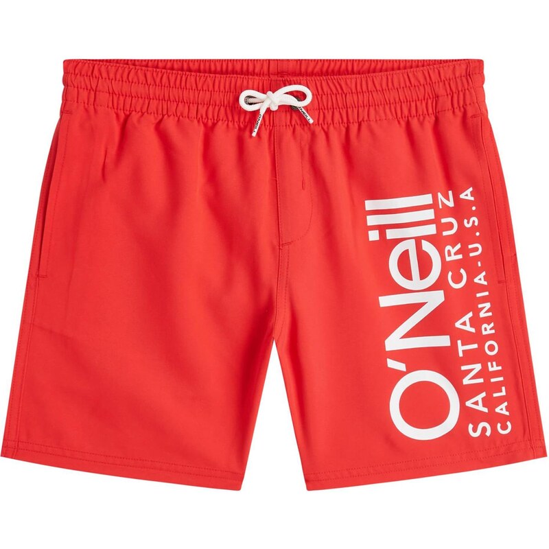ONEILL Plavecké šortky Cali červená / biela 67890369