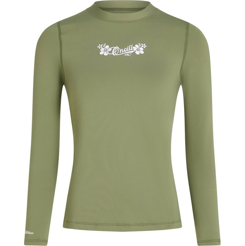 ONEILL Funkčné tričko Skins olivová / prírodná biela 67890378