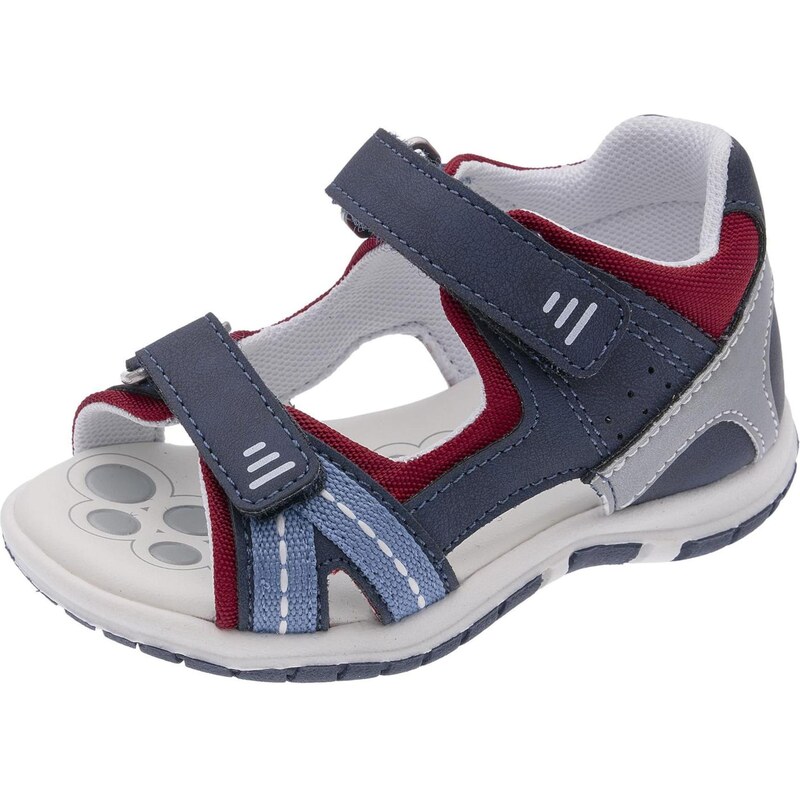 Chicco Otvorená obuv Felce modrosivá / tmavomodrá / sivá / červená 67890468