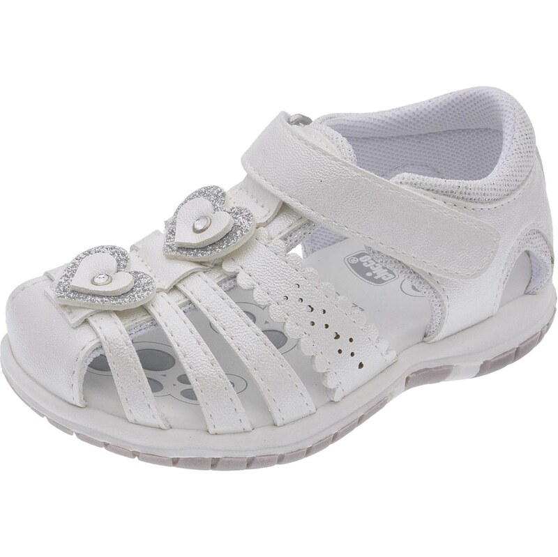 Chicco Sandále Fiorda strieborná / biela 67890475