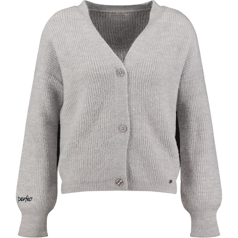 Key Largo Kardigán Celine sivá / čierna 67890521