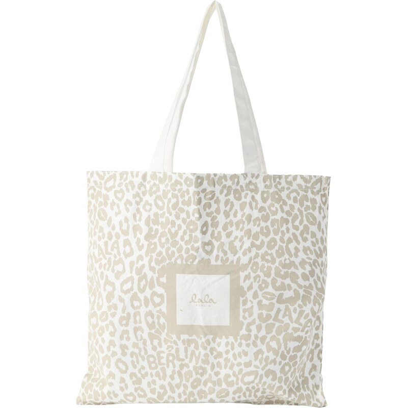 Lala Berlin Shopper Maja béžová / biela 67890574
