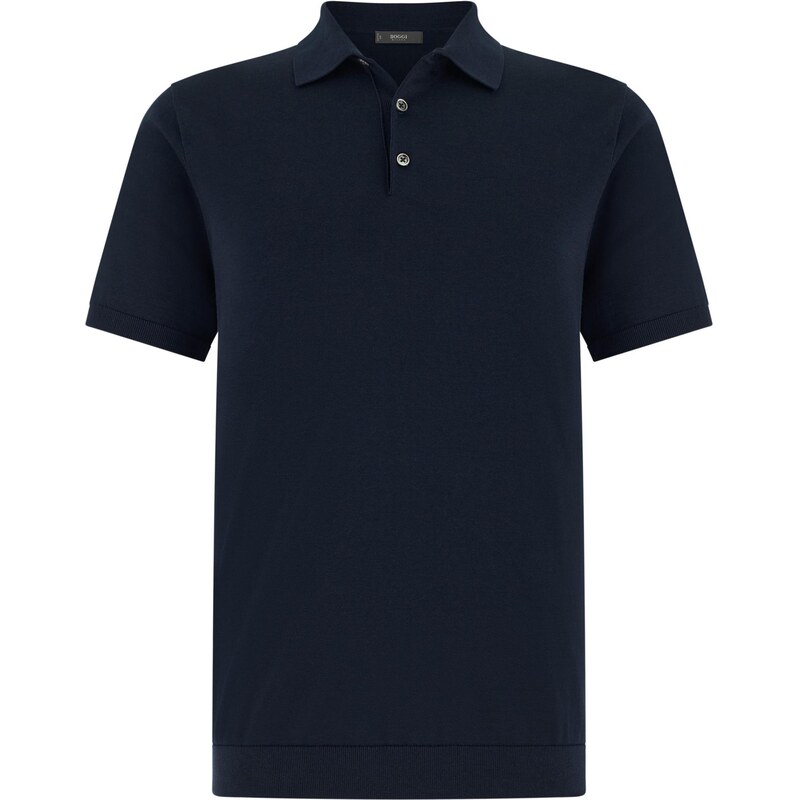 Boggi Milano Tričko námornícka modrá 67890588