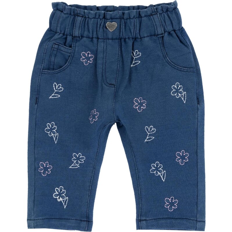 Chicco Nohavice modrá denim / biela 67890583
