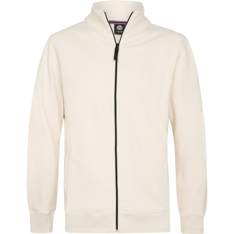 Petrol Industries Tepláková bunda prírodná biela 67890613