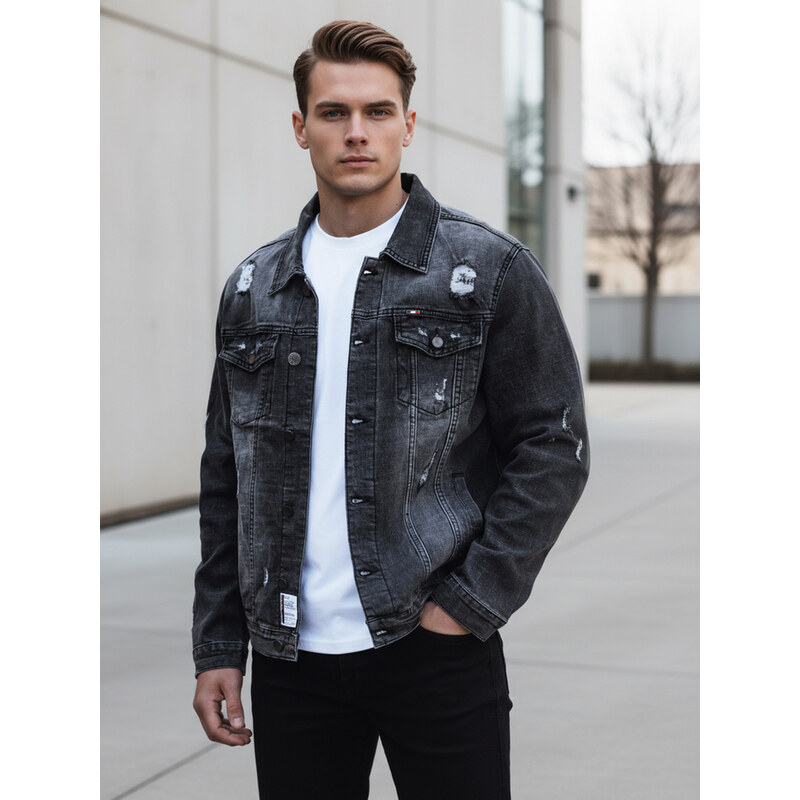 Dstreet Čierna džínsová bunda 67885779