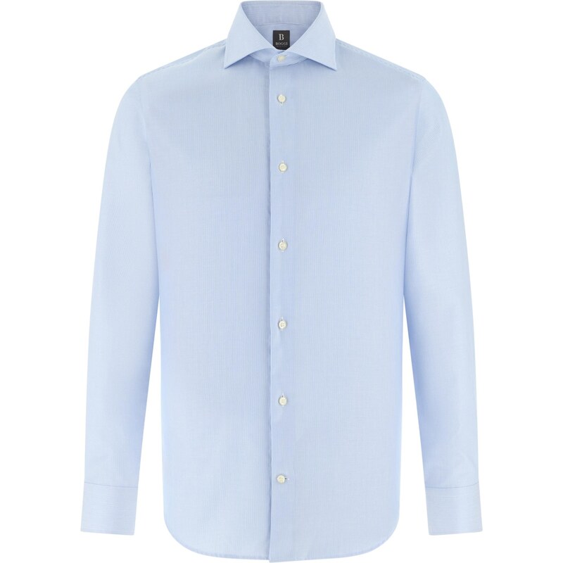 Boggi Milano Košeľa svetlomodrá / biela 67890658