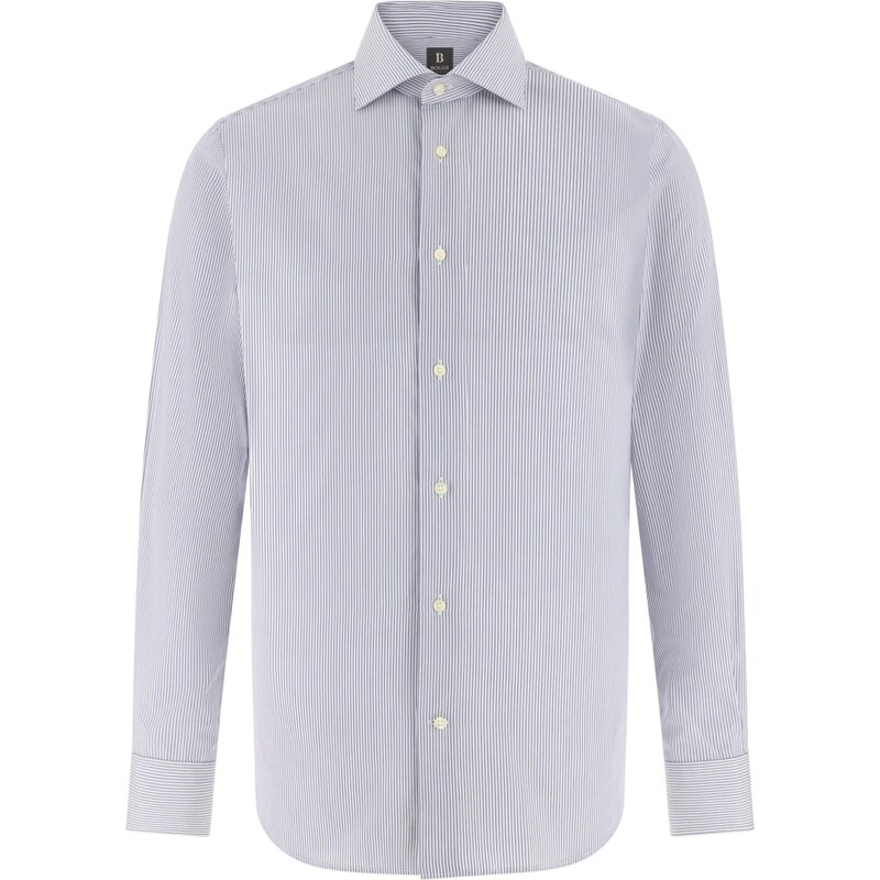 Boggi Milano Košeľa tmavomodrá / biela 67890664