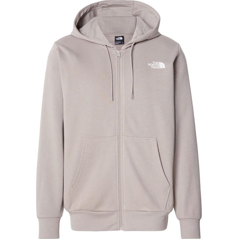 THE NORTH FACE Tepláková bunda SIMPLE DOME sivobéžová / biela 67890692