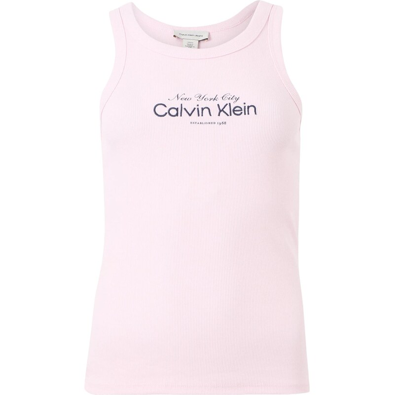 Calvin Klein Jeans Top tmavofialová / pastelovo ružová 67890702