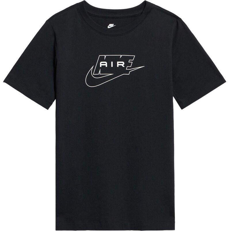 Nike Sportswear Tričko AIR čierna / biela 67890736