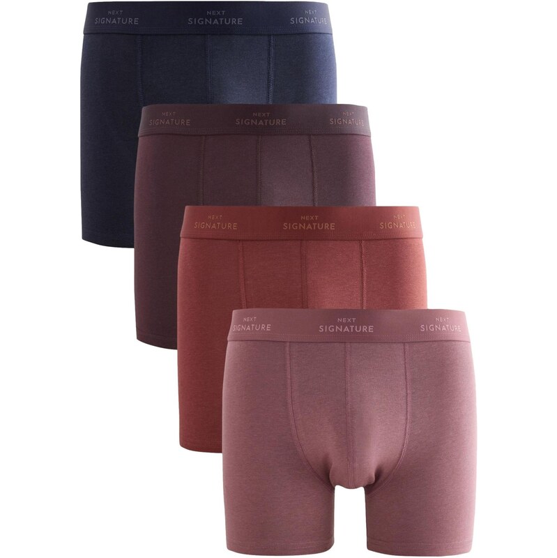 Next Boxerky námornícka modrá / baklažánová / homárová / staroružová 67890768