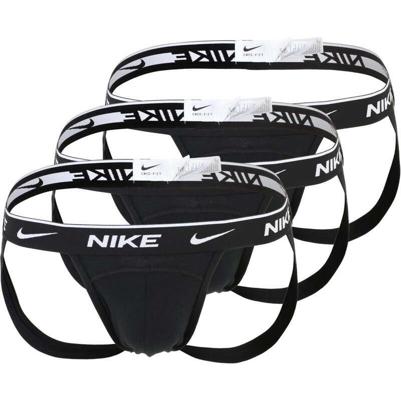 NIKE Underwear Nohavičky čierna / biela 67890772