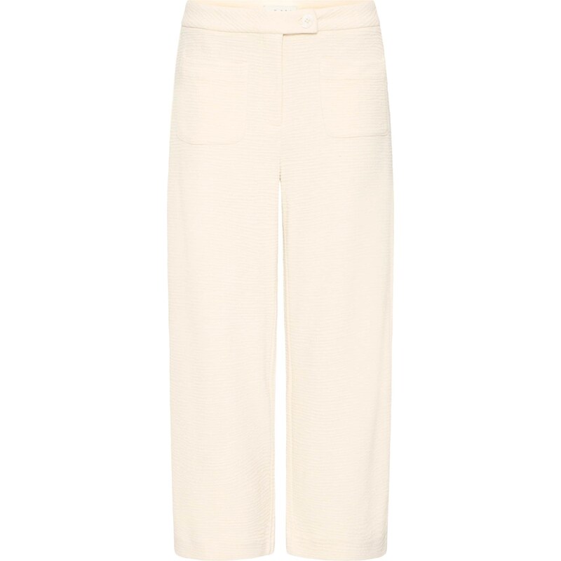 ICHI Nohavice IHKATE LUMINA šedobiela 67890819