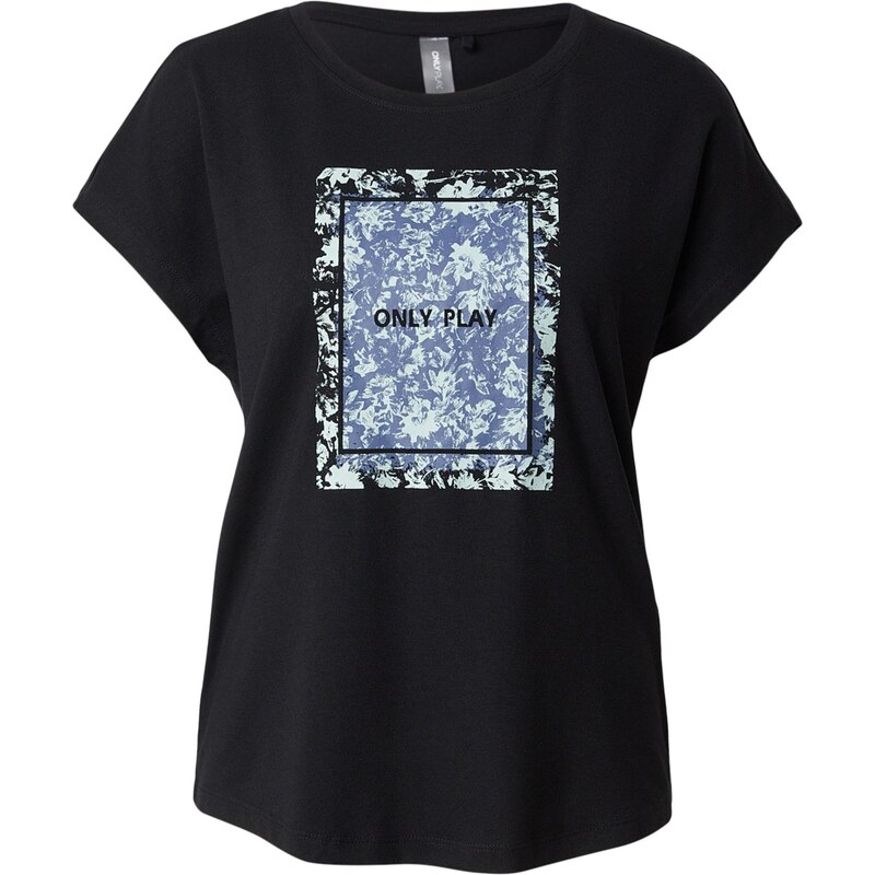 ONLY PLAY Funkčné tričko ONPAub-Mie Life tyrkysová / dymovo modrá / 67890825