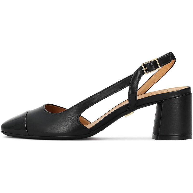 Kazar Lodičky s otvorenou pätou čierna 67890829