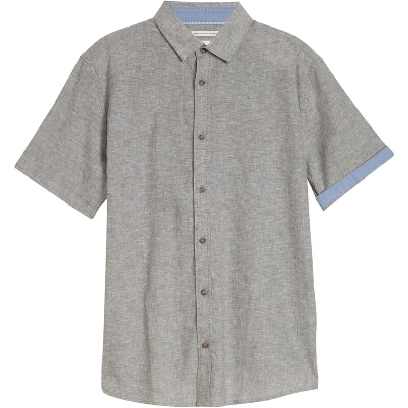 TOM TAILOR Košeľa zelená melírovaná 67890862