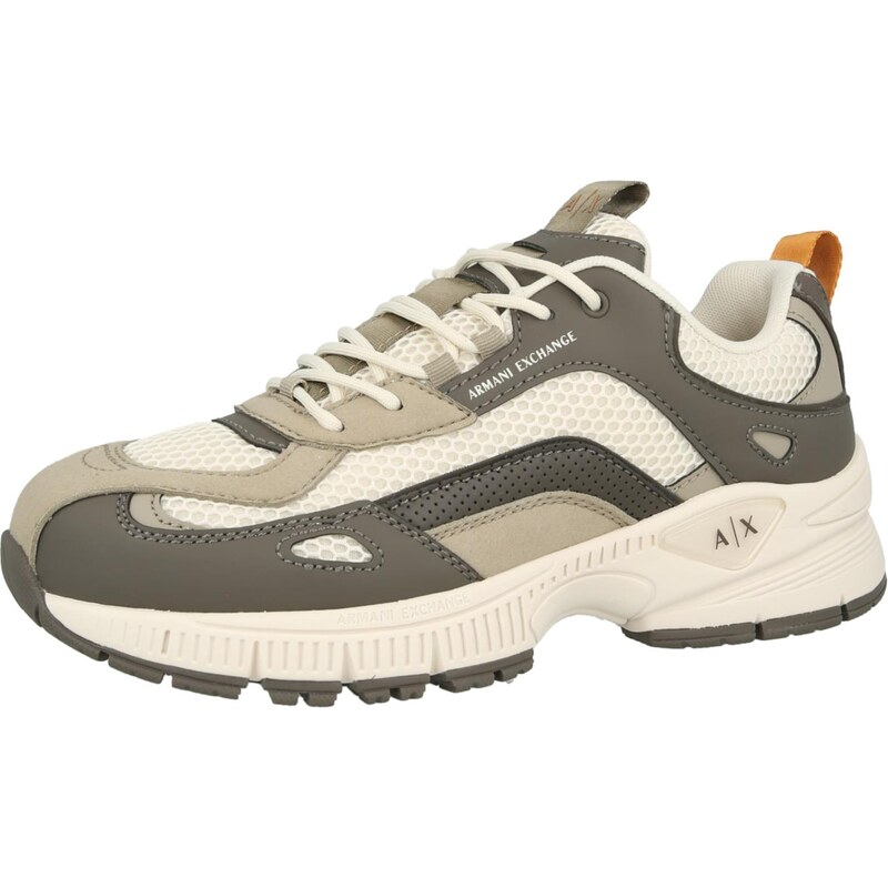 ARMANI EXCHANGE Nízke tenisky SPEED svetlohnedá / tmavohnedá / biela 67890966