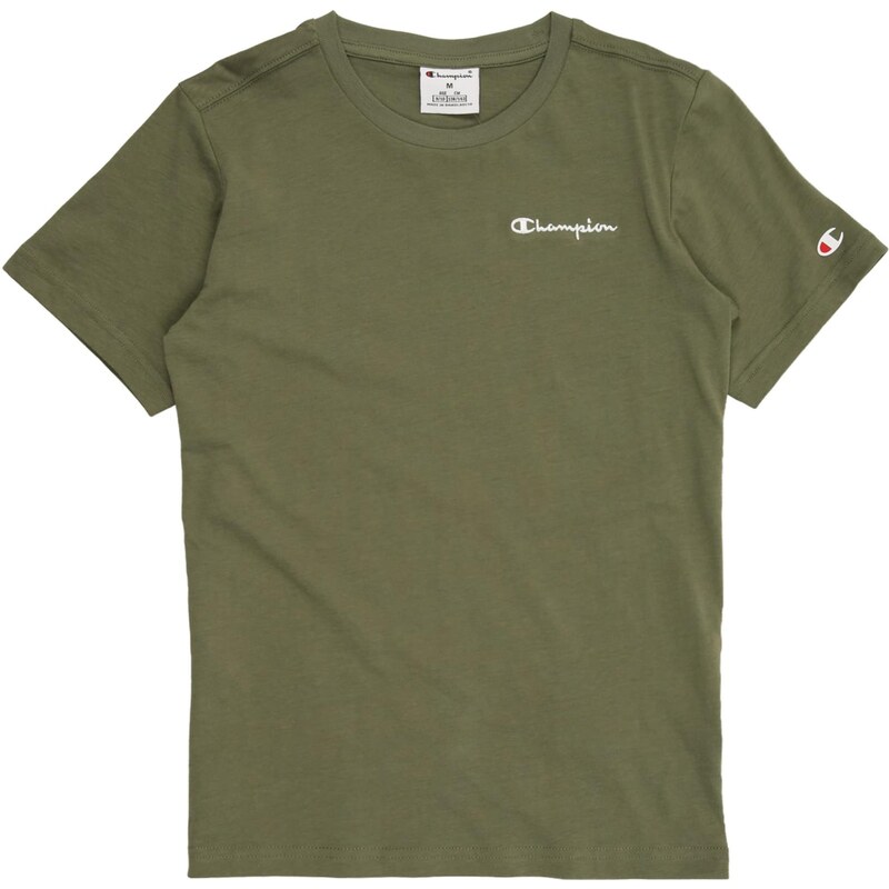 Champion Authentic Athletic Apparel Tričko olivová / biela 67890981