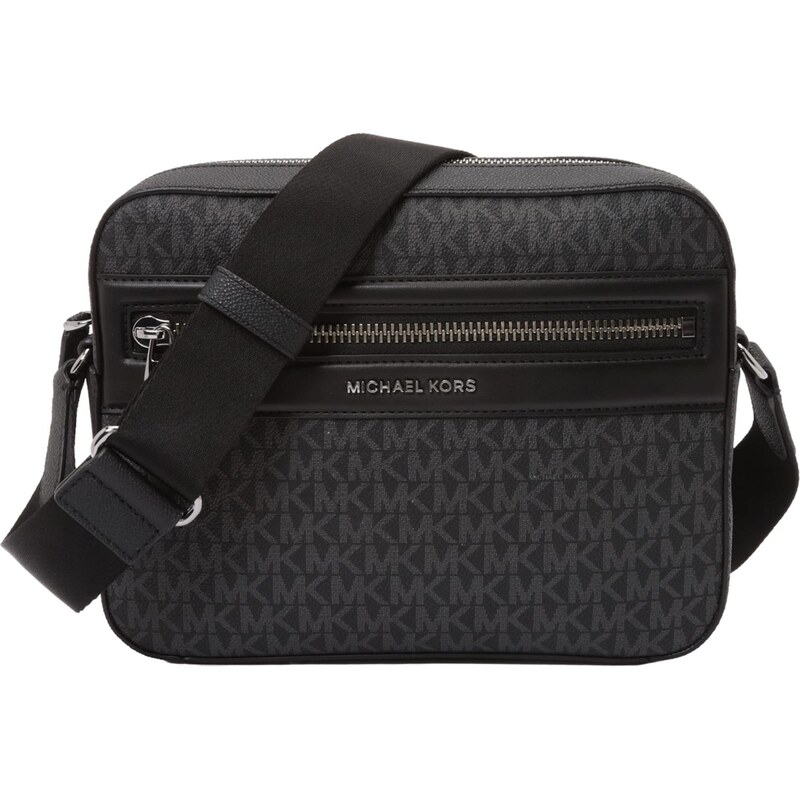 Michael Kors Taška cez rameno TOUR tmavosivá / čierna 67890997