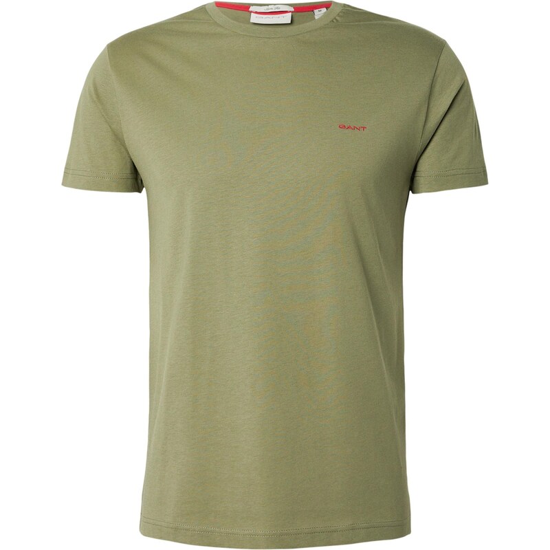 GANT Tričko olivová 67891065