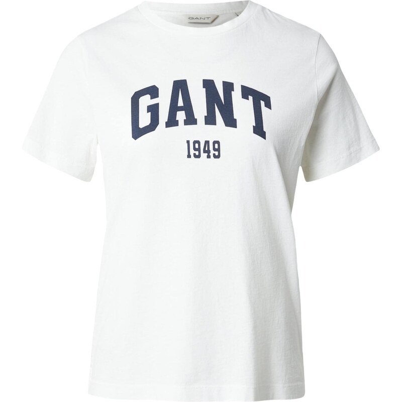 GANT Tričko tmavomodrá / biela 67891082