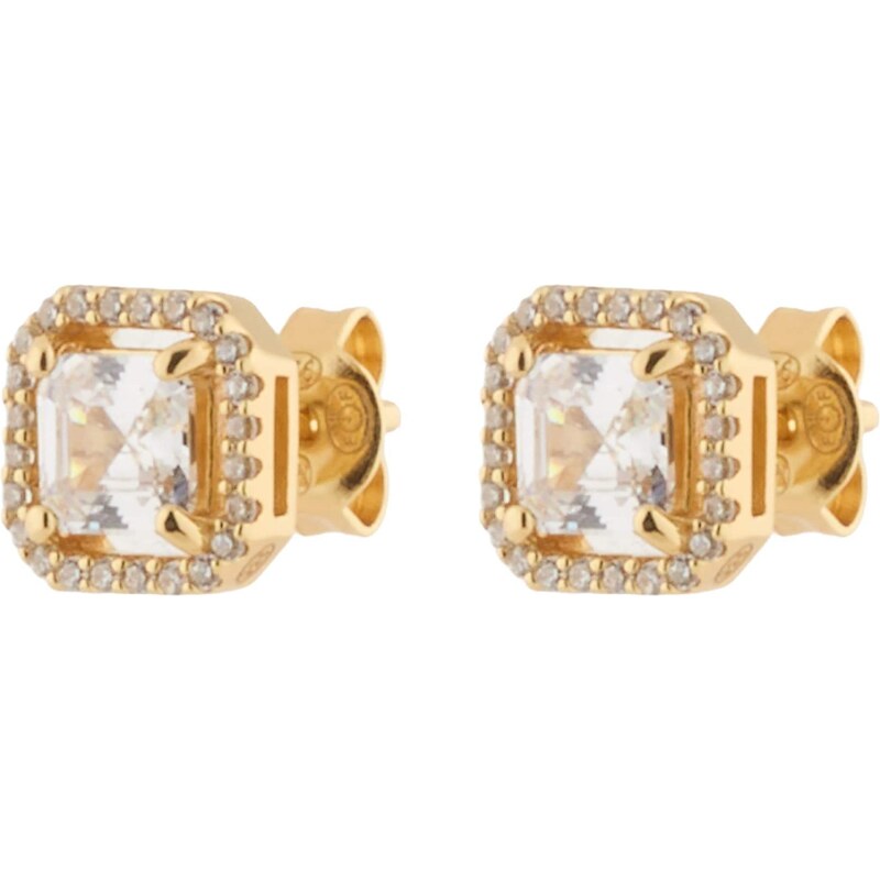 MICHAEL Michael Kors Náušnice BRILLIANCE zlatá / priehľadná 67891049