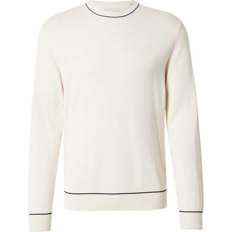 GANT Sveter krémová / čierna 67891054