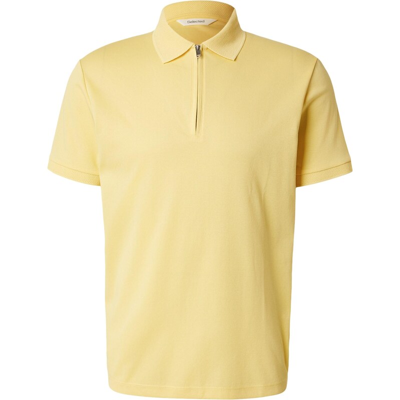 SELECTED Tričko SLHFAVE žltá 67891104