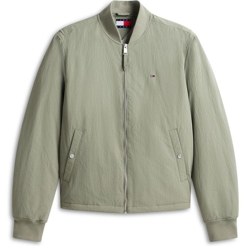 Tommy Jeans Prechodná bunda pastelovo zelená 67891168