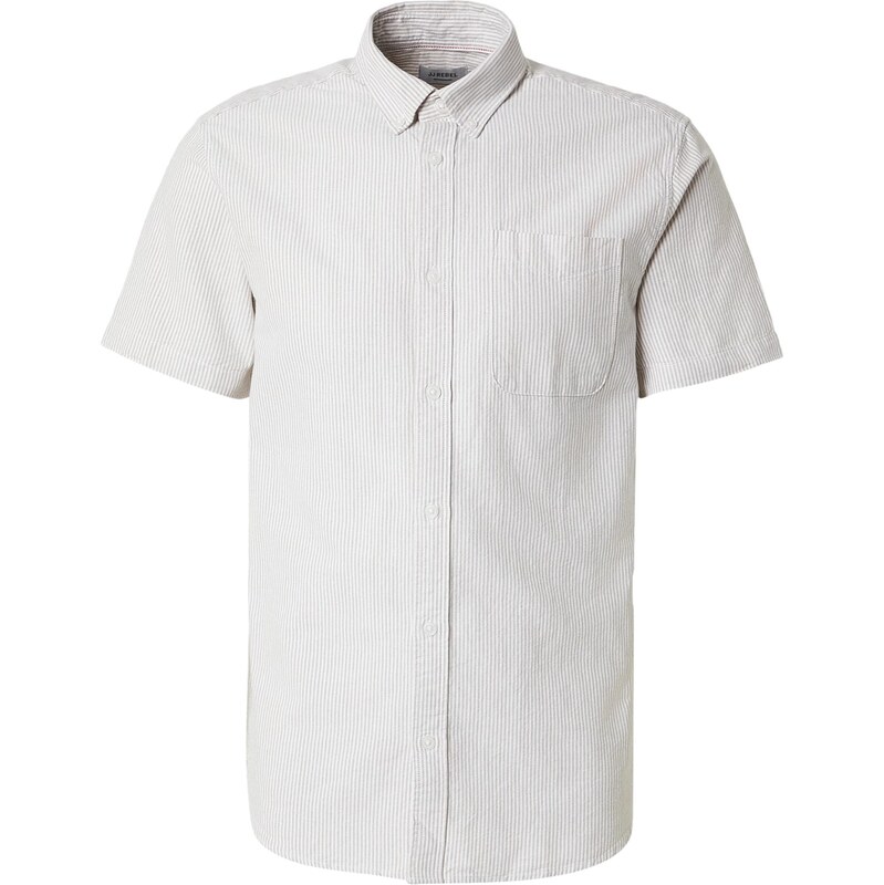 JJ Rebel Košeľa JREBKEITH tmelová / biela 67891193